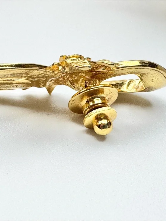 Vintage 1994 Avon "Pink Ribbon" Brooch Pin Breast Cancer Awareness - Picture 4 of 6